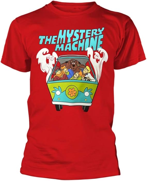 Scooby Doo Mystery Machine Official Tee TShirt Mens Unisex Amazon.co