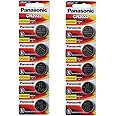Panasonic CR2032 3V Lithium Battery 2PACK X (5PCS) =10 Single Use Batteries