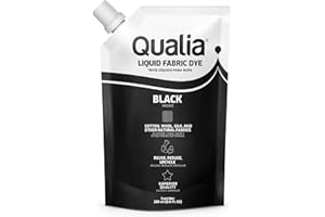 Qualia Fabric Dye - for Natural Fibers - 235 ml (Black)