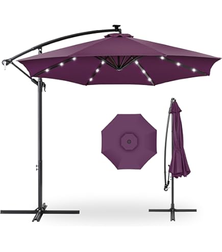 10 ft patio hanging umbrella Cantilever Umbrella main image 0