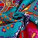 HNNSI Exotic Striped Bohemia Pillow Shams Queen Size 2 Pieces,100% Brushed Cotton Thick Boho Pillow Cases Bohemian Pillow Covers,19