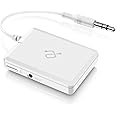 Aluratek Bluetooth v3.0 Audio Transmitter, Bluetooth enable TVs, Stereos, Computers and MP3 Players for Wireless Audio Transmitting to BT Headphones, Up to 33ft. (ABT01F), white