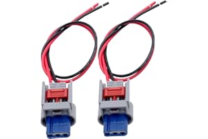 ATSUCH 2PIN Ignition Coil Connector Plug Compatible with Chrysler 300 2006 2007 2008 2009 2010 2.7L/3.5L Coil on Plug (COP) Ignition,Installed on The Ignition Coil for 4606869AD, 4606869AB, 4606869AC(2Pcs)