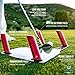 Top Tier Golf Pure Strike - Golf Training Aid with Six [6] Strike Poles, Bag and Accessories Kit! - Golf Swing Trainer, Slice Corrector and Speed Training - Golf Gifts for Men
