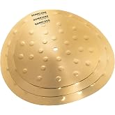 SONICAKE Clap Stack Cymbal Pack, 11"13"15" 3-Piece Golden | Smack Stack Cymbal Set for Drum Kits, Bright Crisp Attack Tone, Drum Cymbals for Practice, Studio and Stage Performance