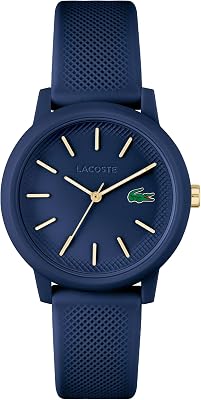Reloj Analógico de Cuarzo para Hombre o Mujer, con una elegante correa de silicona con textura petit piqué