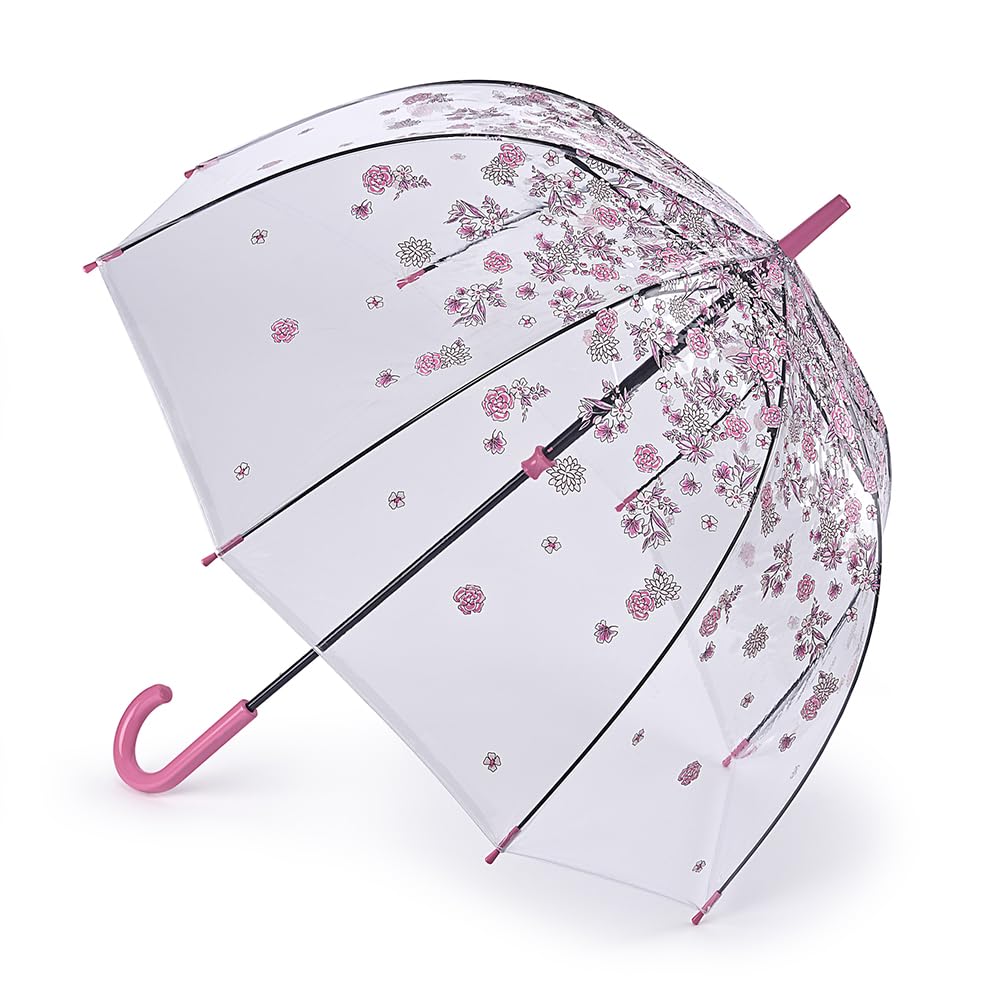 Fulton Birdcage 2 Sketchy Sprigs Print Umbrella