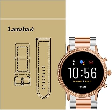 Ceston Metalica Acero Clásico Correas para Smartwatch Fossil ...