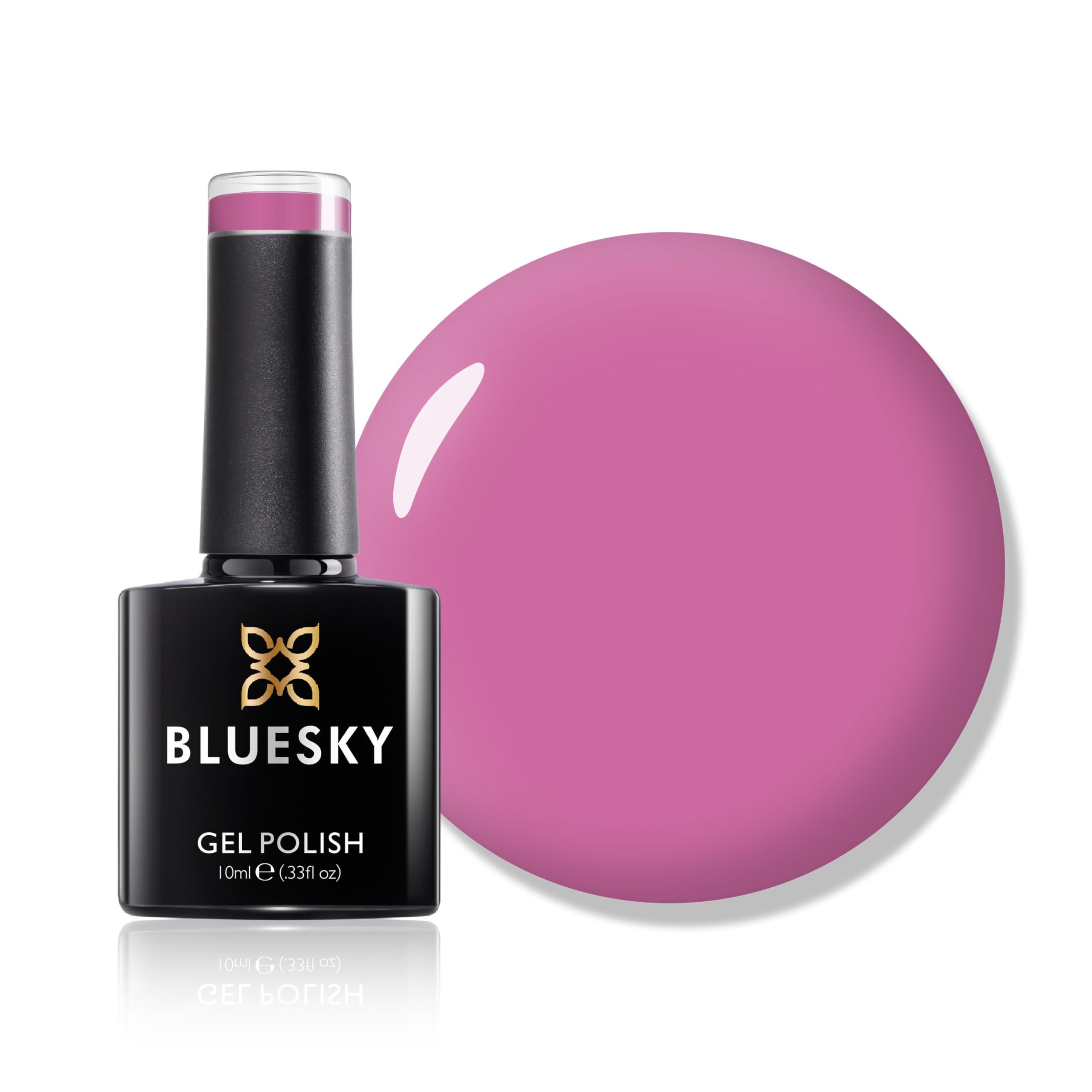 Bluesky Gel Nail Polish, SS22, Spring 2022, It's Complicated SS2209, Hot Pink, Long Lasting, Chip Resistant, 10ml (Requires Drying Under UV or LED Lamp) — image 1