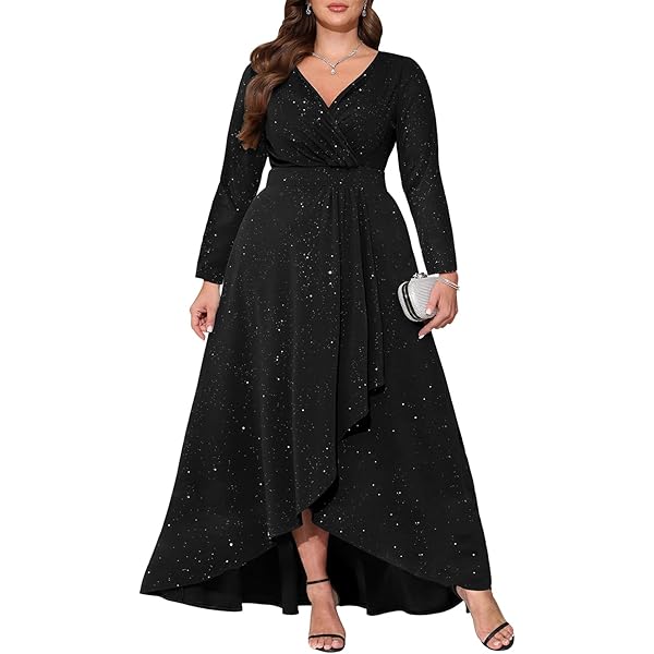 knee length dresses for ladies Buy Lustrous Black Sequin Net Stretchable Aline Dress