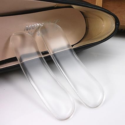 Amazon Com Sof Sole Heel Liners Comfort Clear Gel Silicone Hell