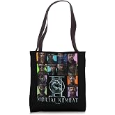 Mortal Kombat 2 Character Squares Tote Bag