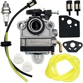 IBVIBV Carburetor Compatible with Makita BHX2500CA 24.5 cc Blower PB2504 | EH450 H2500 168641-9 Replacement Carb kit, Silver
