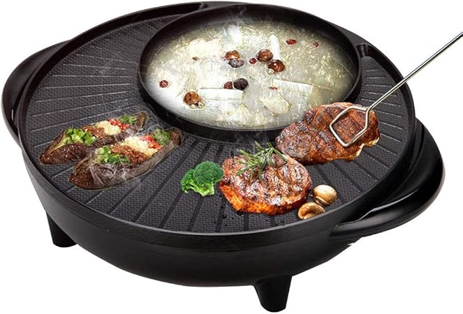 Clothes High Power Multi Functional Multifunktions Grill Pot Doppeltopf Elektro Hot Pot Elektrogrill Thai Barbecue Grill Korean Bbq Hot Pot Elektro 1700w Energieklasse A Koch Grill Kuchen Amazon De Kuche Haushalt