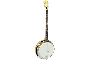 Gold Tone CC-100R Cripple Creek Banjo with Resonator (Five String, Clear Maple)