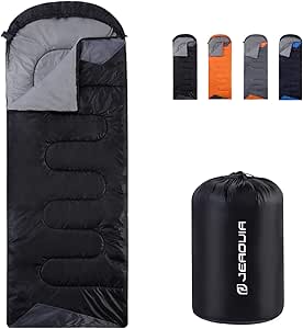 Sleeping Bags for Adults Backpacking Lightweight Waterproof- Cold Weather Sleeping Bag for Girls Boys Mens for Warm Camping Hiking Outdoor Travel Hunting with Compression Bags