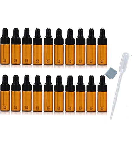 36 Flacons échantillons Vides En Verre Ambre 2ml YIZHAO - Avec Réducteurs D' orifice Et Bouchons Noirs - Parfaits Pour Huiles Essentielles, Aromathérapie, Voyages 36 Flacons échantillons Vides En Verre Ambre 2ml YIZHAO - Avec Réducteurs D' orifice Et Bouchons Noirs - Parfaits Pour Huiles Essentielles, Aromathérapie, Voyages