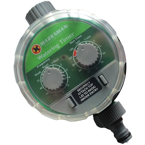 AUTOMATIC GARDEN IRRIGATION SYSTEM ELECTRONIC WATER TIMER FITS HOZELOCK 2 DIALS Amazon.co.uk