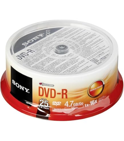 コンクリート DVD R-15 Amazon.com: Sony DVD-R (15 pk Spindle) : Electronics