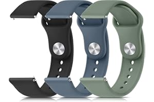 Veryfit Smart Watch Bands，Silicone Band for IDW13 IDW16 IDW19 IDW26 IDW28 Smartwatch, Soft Silicone Rubber Sport Watch Strap 