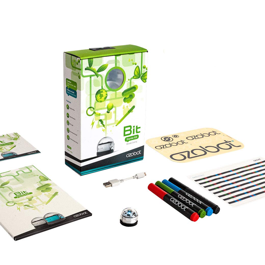 Kit de inicio Ozobot Evo para niños de grados K-12 | Robot de codificación STEM