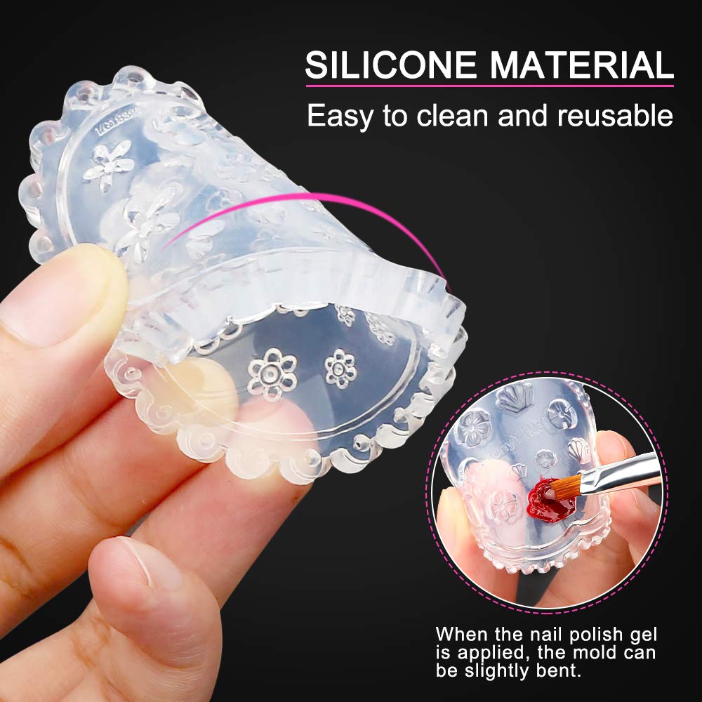 Yblntek Resin Jewelry Molds, 3 Large Silicone Clear Casting Molds with Stir Sticks, Dropper and Funnel DIY Craft Gift Making for Multi-faceted Diamond Stone