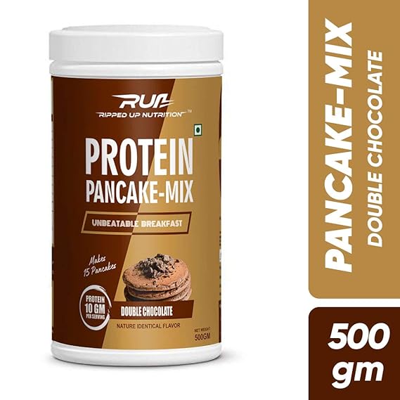 Ripped Up Nutrition Protein Pancake Mix Chocolate 500gm Amazon