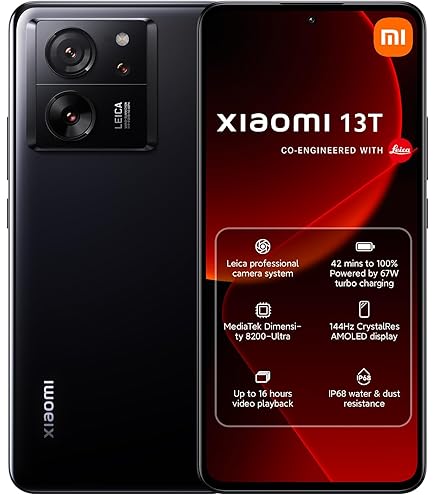 スマートフォン本体 Xiaomi 13T 8GB + 256GB Black Global.Ver Xiaomi 13T｜価格比較・最新情報 - 価格.com