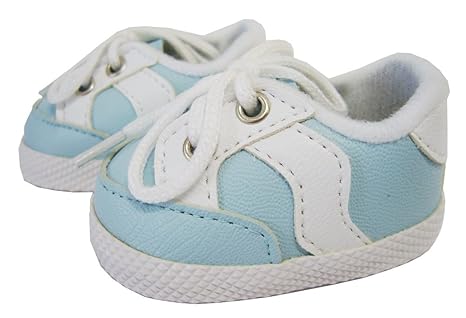 light blue gym shoes