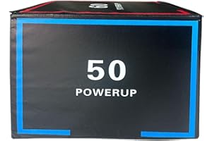 Generic Plyometric Jump Box, Jumping Exercise Equipment, Kids Adult Multifunction Strength Training Plyo Box for Fitness Home