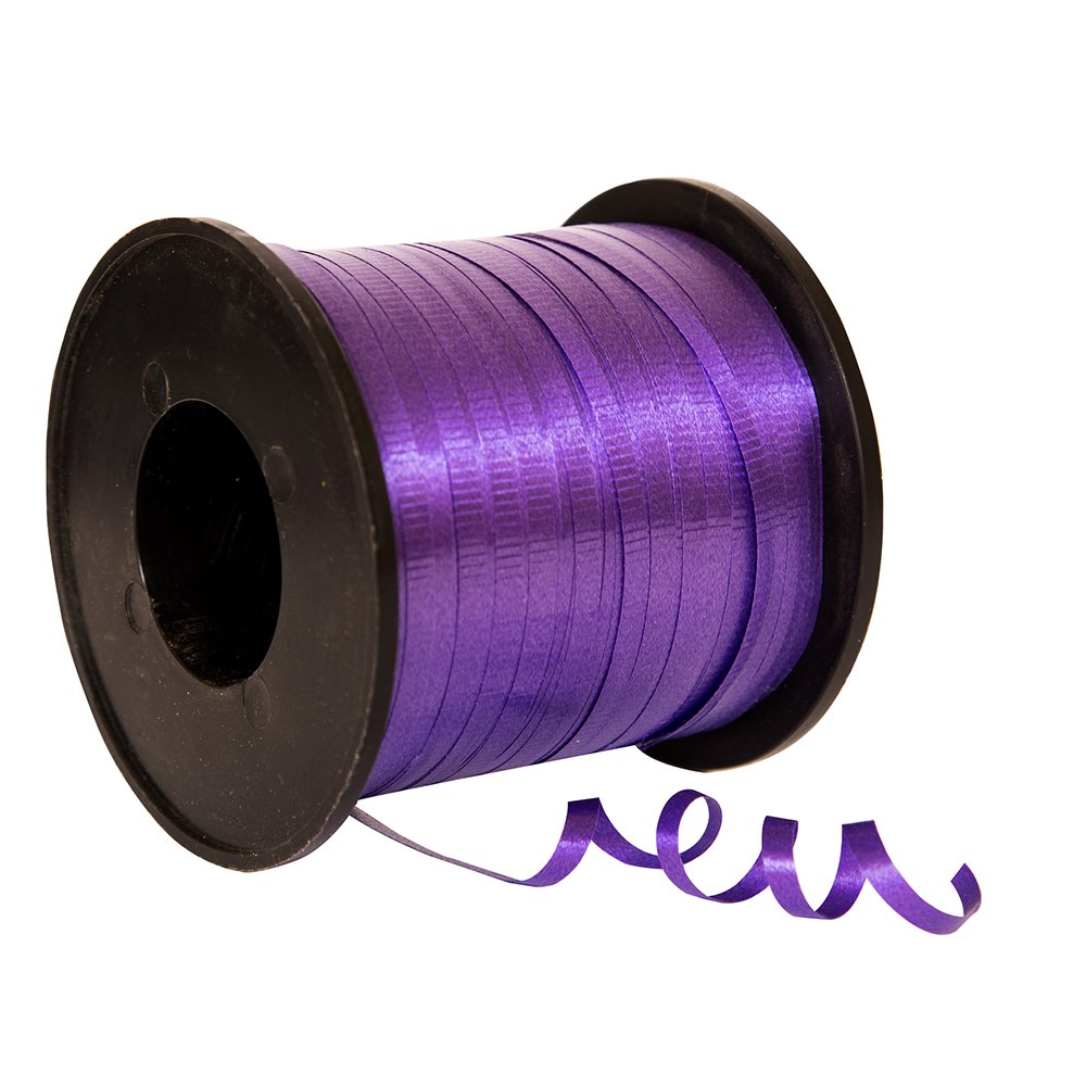 Purple Curling Ribbon (457 Meters) 1 Count - Vibrant & Ribbon, Ideal for Gift Wrapping, Decor & Crafting