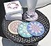 Coastero Absorbent Stone Drink Coasters - MANDALA