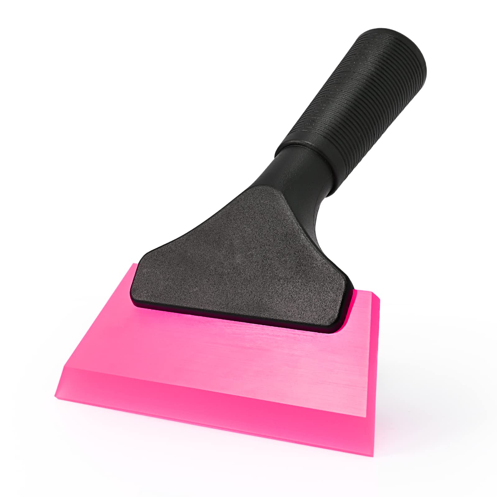 Ehdis Rubber Small Squeegee, Squeegee Blades, Window Squeegee, Shower Squeegee for Car, Window, Shower, Door, Glass - 5 inch, Pink