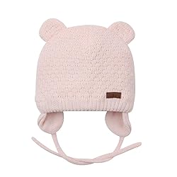 BAVST Baby Beanie Hat for Winter with Earfalp Cute
