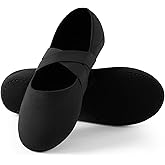 SANGEESON Ballet Shoes for Women(Leather Full Sole, Arch Support, Breathable), Jazz Shoes, Ballerina Shoes, Dance Shoes Women for Beginner