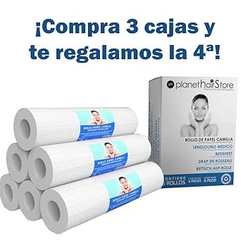 Planethair Store Couch Roll High Quality 2 Ply 70m X 60cm 6