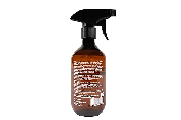 WOOD LOVE® – WOOD FURNITURE CLEANER SPRAY – DAILY WOOD CLEANER FOR TABLES, CABINETS & HOME SURFACES – 99% PLANT-BASED, SAFE FOR ALL FINISHED WOOD – GENTLE LIGHT CONDITIONING – 16OZ, MADE IN USA