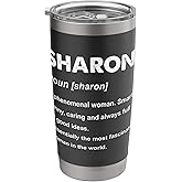 Sharon Name Stainless Steel Insulated Tumbler
