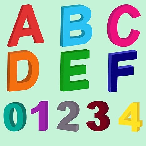Bannerbuzz Acrylic Wall Letters Numbers 3 8 Inch Thickness With