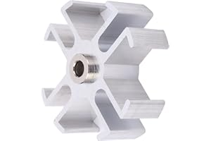 LUCKDANO Aluminum Radiator Fan Spacer Kit Replacement Engine Cooling Short Long