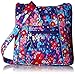 Vera Bradley Women's Cotton Hipster Crossbody Purse, Impressionista, One Size