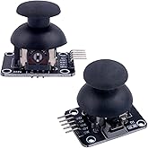 Wishiot Thumb Joystick Module Dual Axis Sensor Game Controller Sensor Joystick Breakout Module Compatible with Arduino PS2 Ra