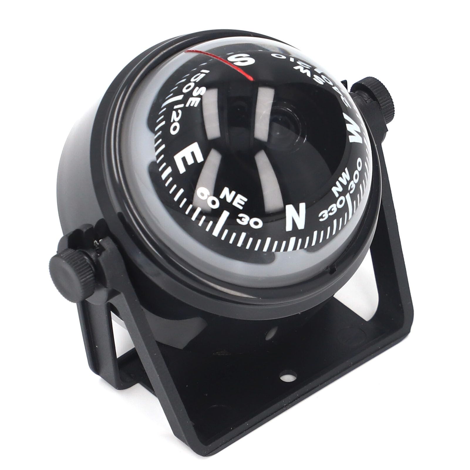 VGEBY1 Boat Compass, Black Electronic Explorer Compass Adjustable Navigation Explorer Compass Marine Compass for Boat Ship and Truck Navigationcompass Swim Navigationcompass Swim