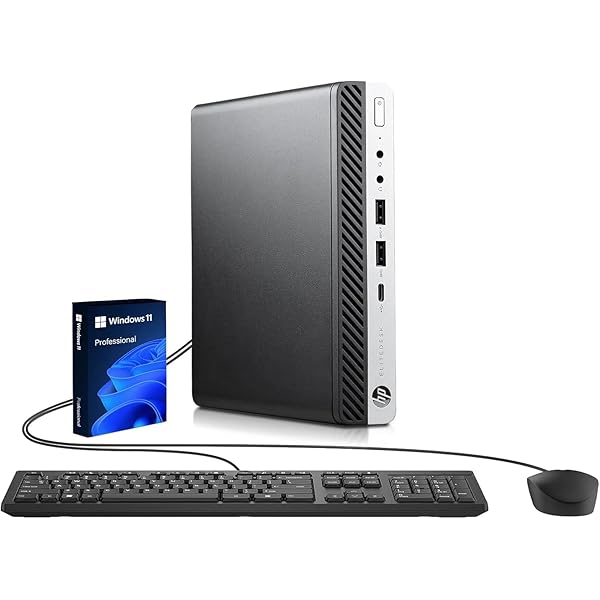HP EliteDesk 800 G5 Mini PC de Sobremesa, 9ª generación Intel Core