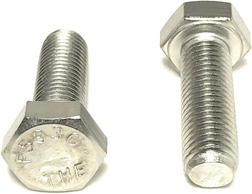Qty 25 316 Stainless Steel Hex Cap Screw Bolt PT UNF 5 16 24 X 3 