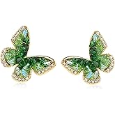 Butterfly Earrings for Women Butterfly Stud Earrings Post Earrings Jewelry Birthday Christmas Gifts