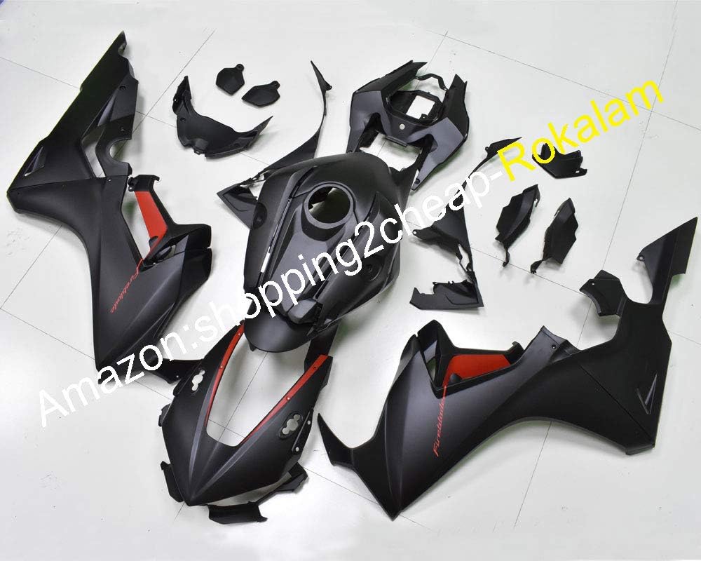 For CBR1000RR 2017 2018 2019 Fireblade CBR 1000 RR 1000RR 17 18 19 CBR1000 Black Motorcycle Fairing Complete Set (Injection molding)