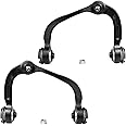 Detroit Axle - Front Upper Control Arms for Ford F-150 Expedition Lincoln Navigator Mark LT, Replacement 2 Upper Control Arms with Ball Joints Pair Set