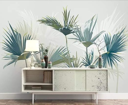 Scarica Gratis Images Papier Peint 3d Mural Palmier Tropical Simple Peinture Decorative le plus cool par