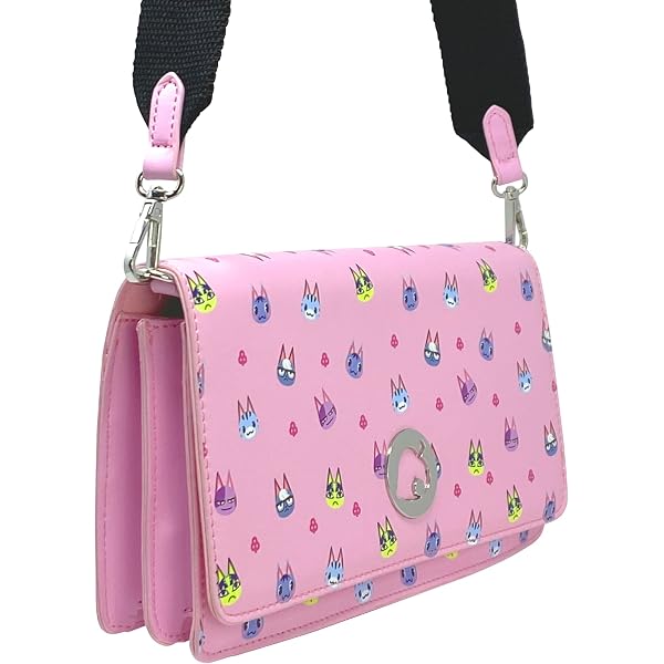 Videospiel-Make-up-Tasche – "It's A Crossing Thing", Segeltuch, 23x17x5 Cm, Für Gamer & Reisen